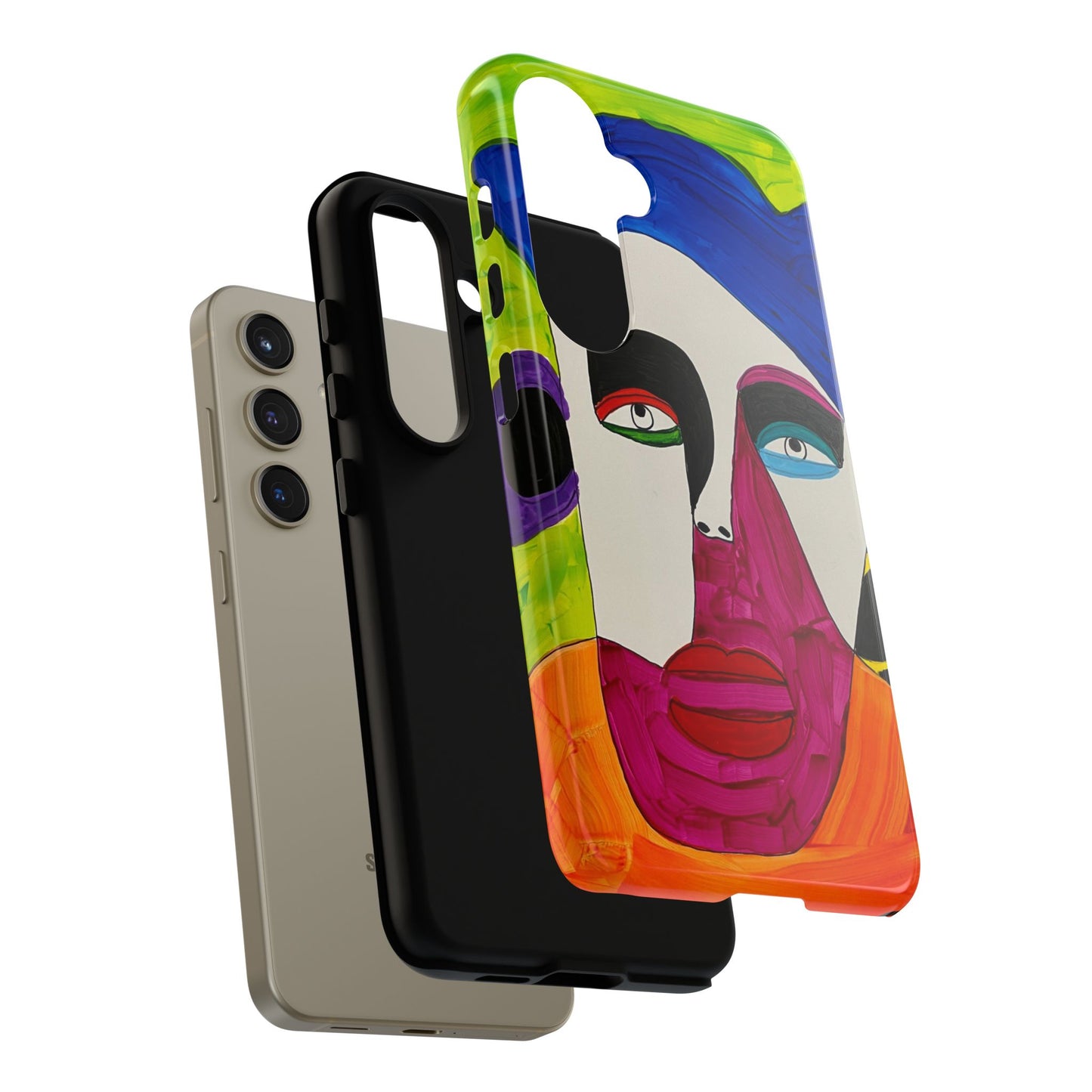 1Featured - Abstract Art Tough Phone Cases