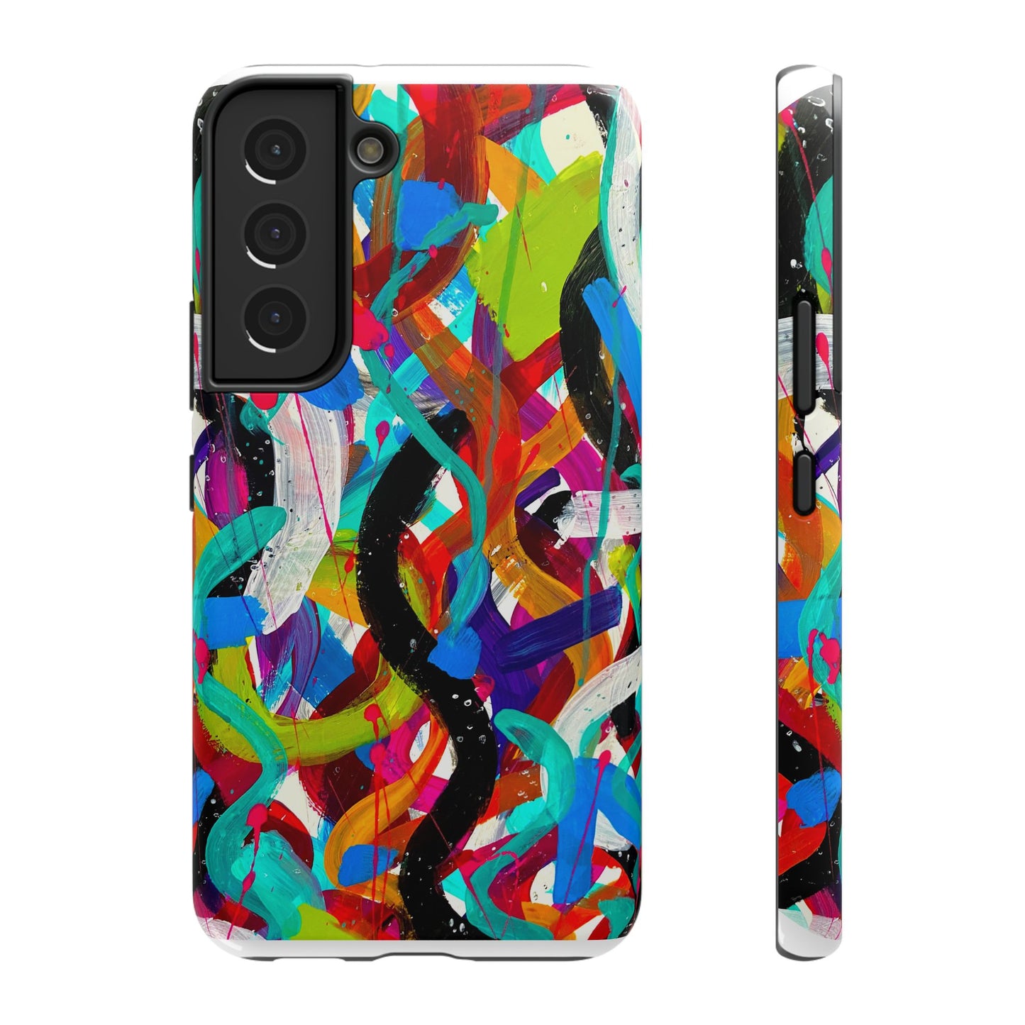 Abstract Art Impact-Resistant Phone Cases