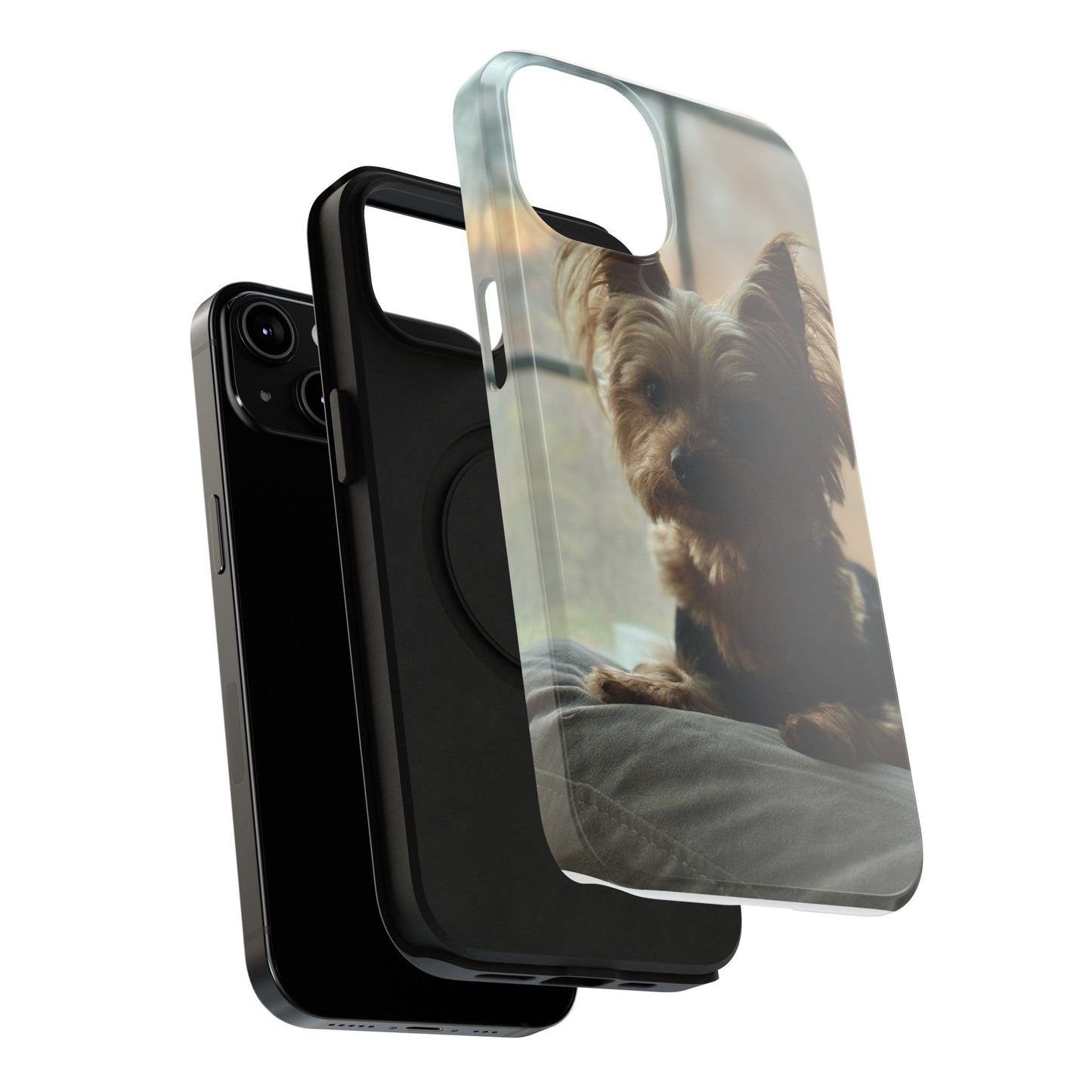 Yorkie Impact-Resistant Phone Cases
